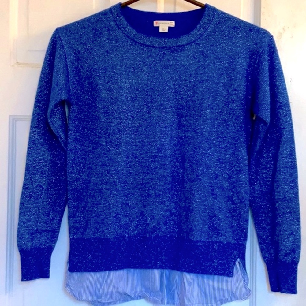 Crewcuts for J. Crew girls glitter sweater in size 14